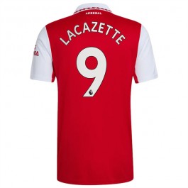 Arsenal Lacazette 9 Matchtröja Hemma 2022-2023