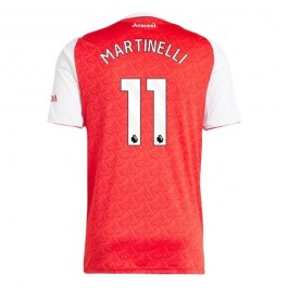 Arsenal Martinelli 11 Matchtröja Hemma 2025-2026