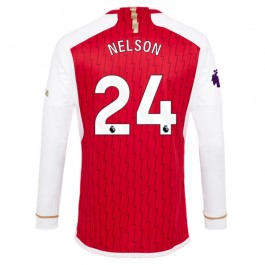 Arsenal Nelson 2024 Matchtröja Hemma 2023-2024 Långärmad