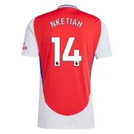 Arsenal Nketiah 14 Matchtröja Hemma 2024-2025