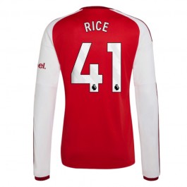 Arsenal Rice 41 Hemmatröja 2026-2027 Långärmad