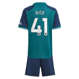 Arsenal Rice 41 Matchtröja Barn Tredje 2023-2024
