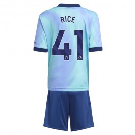 Arsenal Rice 41 Matchtröja Barn Tredje 2024-2025