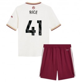 Arsenal Rice 41 Matchtröja Barn Tredje 2025-2026