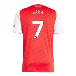 Arsenal Saka 7 Matchtröja Hemma 2025-2026