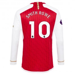 Arsenal Smith Rowe 10 Matchtröja Hemma 2023-2024 Långärmad