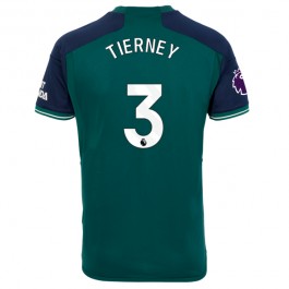 Arsenal Tierney 3 Matchtröja Tredje 2023-2024