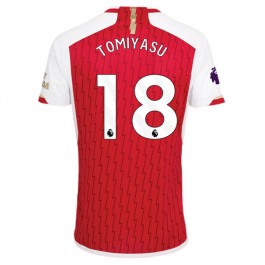 Arsenal Tomiyasu 18 Matchtröja Hemma 2023-2024