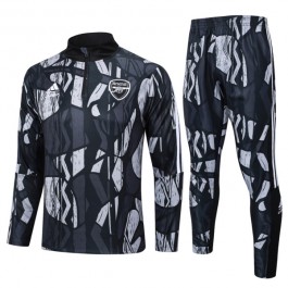 Arsenal Träningsoverall 2024-25 - 1-4 Zip Svart