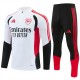 Arsenal Träningsoverall Barn 2026-27 - 1-4 Zip Vit Arsenal Träningsoverall Barn 2026-27 - 1-4 Zip Vit