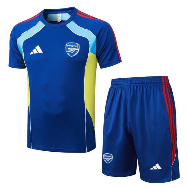Arsenal Träningsset med T-shirt 2025-26 - Shorts Blå Arsenal Träningsset med T-shirt 2025-26 - Shorts Blå