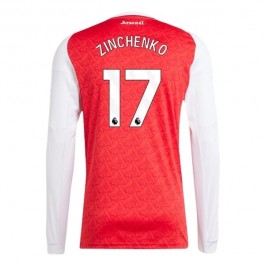 Arsenal Zinchenko 17 Matchtröja Hemma 2025-2026 Långärmad