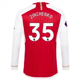 Arsenal Zinchenko 35 Matchtröja Hemma 2023-2024 Långärmad