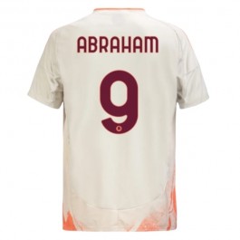 AS Roma Abraham 9 Matchtröja Borta 2024-2025