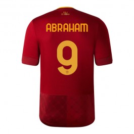 AS Roma Abraham 9 Matchtröja Hemma 2022-2023