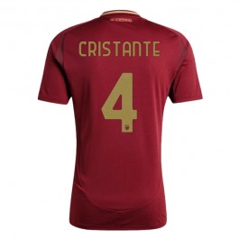 AS Roma Cristante 4 Matchtröja Hemma 2024-2025