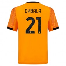 AS Roma Dybala 21 Matchtröja Borta 2025-2026