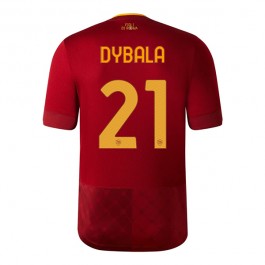 AS Roma Dybala 21 Matchtröja Hemma 2022-2023