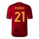 AS Roma Dybala 21 Matchtröja Hemma 2022-2023