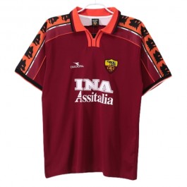 AS Roma Matchtröja Hemma Retro 1998-1999