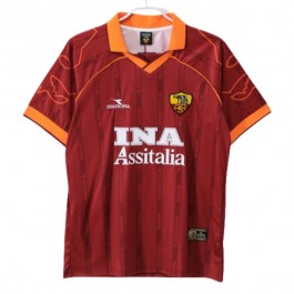 AS Roma Matchtröja Hemma Retro 1999-2000