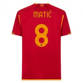 AS Roma Matić 8 Matchtröja Hemma 2023-2024