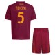 AS Roma Ndicka 5 Matchtröja Barn Hemma 2025-2026
