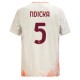 AS Roma Ndicka 5 Matchtröja Borta 2024-2025