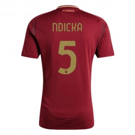 AS Roma Ndicka 5 Matchtröja Hemma 2024-2025