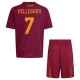 AS Roma Pellegrini 7 Matchtröja Barn Hemma 2025-2026