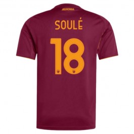 AS Roma Soule 18 Matchtröja Hemma 2025-2026