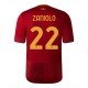 AS Roma Zaniolo 22 Matchtröja Hemma 2022-2023