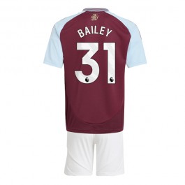 Aston Villa Bailey 31 Matchtröja Barn Hemma 2024-2025
