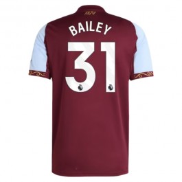 Aston Villa Bailey 31 Matchtröja Hemma 2025-2026