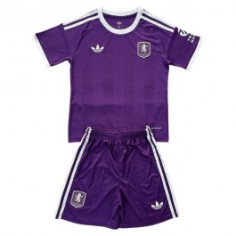 Aston Villa Målvakt Matchtröja Tredje Barn 2025-2026 Fotbollsställ