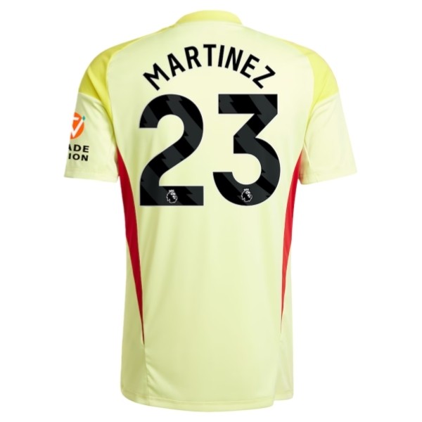 Aston Villa Martinez 23 Målvakt Matchtröja Borta 2025-2026 Fotbollsställ Aston Villa Martinez 23 Målvakt Matchtröja Borta 2025-2026 Fotbollsställ
