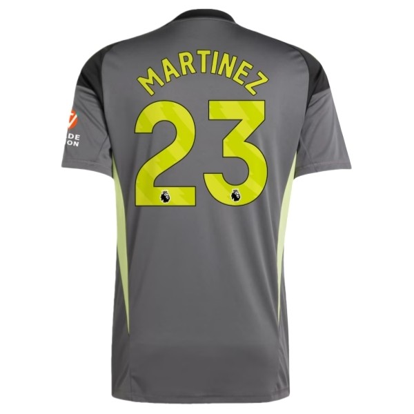 Aston Villa Martinez 23 Målvakt Matchtröja Hemma 2025-2026 Fotbollsställ Aston Villa Martinez 23 Målvakt Matchtröja Hemma 2025-2026 Fotbollsställ