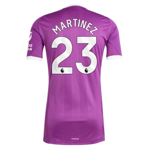 Aston Villa Martinez 23 Målvakt Matchtröja Tredje 2025-2026 Fotbollsställ Aston Villa Martinez 23 Målvakt Matchtröja Tredje 2025-2026 Fotbollsställ