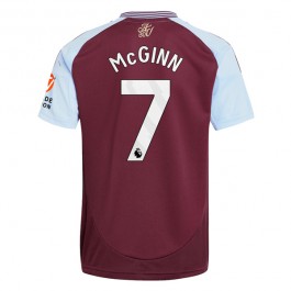 Aston Villa McGinn 7 Matchtröja Hemma 2024-2025