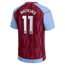 Aston Villa Watkins 11 Matchtröja Hemma 2023-2024