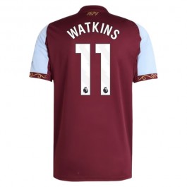 Aston Villa Watkins 11 Matchtröja Hemma 2025-2026