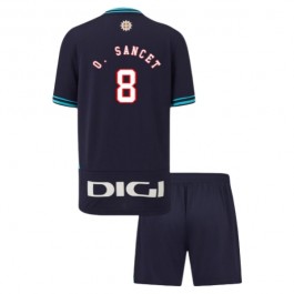 Athletic Bilbao O.Sancet 8 Matchtröja Barn Borta 2025-2026