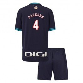 Athletic Bilbao Paredes 4 Matchtröja Barn Borta 2025-2026