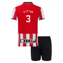 Athletic Bilbao Vivian 3 Matchtröja Barn Hemma 2025-2026
