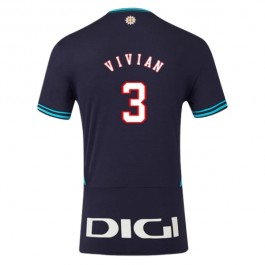 Athletic Bilbao Vivian 3 Matchtröja Borta 2025-2026