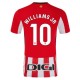 Athletic Bilbao Williams JR 10 Matchtröja Hemma 2024-2025