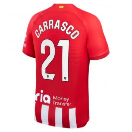 Atlético Madrid Carrasco 21 Matchtröja Hemma 2023-2024