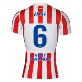 Atlético Madrid Koke 6 Matchtröja Hemma 2025-2026