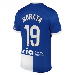 Atlético Madrid Morata 19 Matchtröja Borta 2023-2024