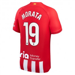 Atlético Madrid Morata 19 Matchtröja Hemma 2023-2024